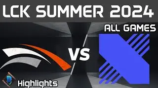 HLE vs DRX Highlights ALL GAMES | LCK Summer W8D4 2024 | Hanwha Life vs DRX by Onivia