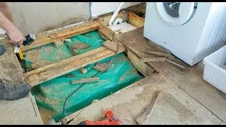 Замена поврежденных водой ДСП-досок