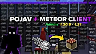 How to download Meteor Client and Addons in Pojavlauncher 1.20.1 - 1.21.1| Pojavlauncher Hack 2024