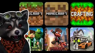 Minecraft, Minecraft Trial, Crafting and Building, BenCraft, SpiderCraft, School Party Craft