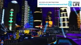 Second Life Destinations - Wild Pack Space Adventure Amusement Park
