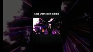 Gojo Domain in game is very funny 🤣 🤣 VS Gojo Domain in Anime #Gojo #Domain #freefire #viral