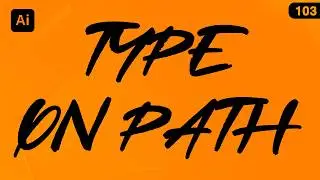 How to Put Text on Path in Illustrator