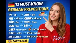 ❌ German Prepositions Are Confusing? Watch This 🇩🇪 (A1)