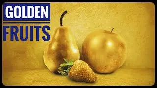 learn english through story golden fruits