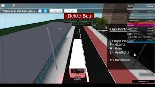 ROBLOX - [CSG] Canterbury Bus Simulator - Route 14 to Sturry West Tesco in Wright Ecipse Metro