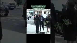 #Shorts Prince Harry and Meghan traditional greeting