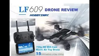 Складной квадрокоптер LF609 с Wi-Fi FPV / недорогой дрон Mavic Air
