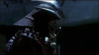 PROJECT OF A FAN. Shredder landing in an Cyberpunkish environment.