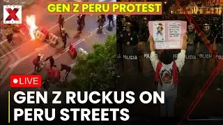 Gen Z Peru Protest LIVE: Peru Government Faces Massive Street Protests | Gen Z Protest | NewsX World