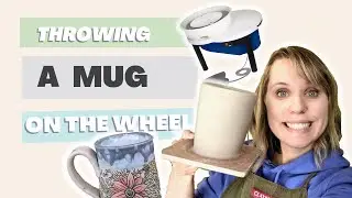 How to Throw a Mug | Wheel Thrown Pottery | Handmade Mug