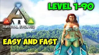 BEST ARK Note Run | Level 1-90 in 8 MIN | The island (2025)
