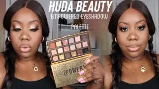 New! Huda Beauty Empowered Eyeshadow Palette | Review + Demo | Allurebyash