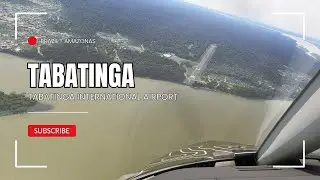 Landing in Tabatinga | Amazonas Brazil | Tabatinga International Airport (SBTT) #amazonas #brazil