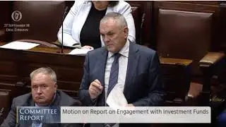 John McGuinness TD - Report on the Engagement with Vulture Funds