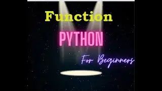 Function in python | for beginners