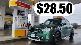 2022 MINI Countryman SE PHEV - Fuel Economy Review + Fill Up Costs