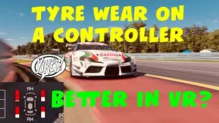 Gran Turismo 7 - Tyre Wear On A Controller - Is It BETTER Or WORSE In VR? 🤔👀