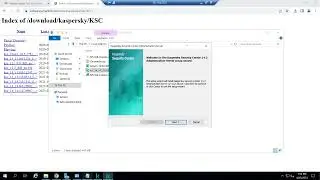 Kaspersky Server Configuration and License Activation