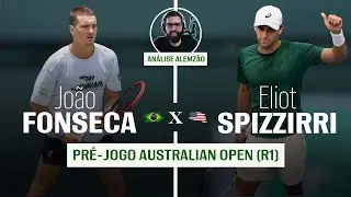 COBERTURA AUSTRALIAN OPEN (DIA 2) | Live Alemzão + João Barreto