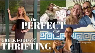 THE PERFECT DAY: best friend, cafe, thrifting, & food!