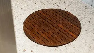 Vieser Line linear floor drains and Dot design drain at Villa Satakieli