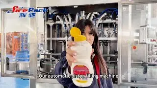 Automatic Mayonnaise Filling Machine | High Viscosity Piston Filler | Food Grade Packaging Solution