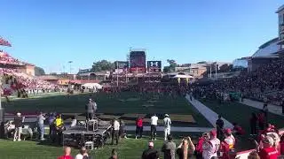 Maryland football&rsquo;s entrance Saturday v. USC