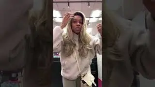 Bare lace Sensationnel synthetic wig in ash blonde balayage
