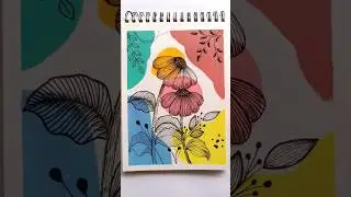 Acrylic Painting | Boho Painting | #artsyjayas #happiness #therapy #shorts