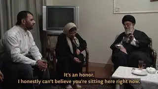 Leader meets Christian families in Iran