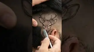 Insane Fox Face Haircut | Hyper-Realistic Barber Art Transformation #hairstyle #haircut #hair #ai