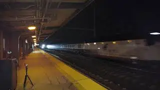 Amtrak Northeast Regional Racing Amtrak Newest Acela II - Princeton Junction