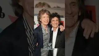 Mick & Ronnie Are More Than Just Bandmates #mickjagger #ronniewood #therollingstones #jsyakie