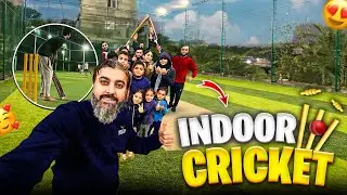 Indoor Cricket in Lahore 🏏 | Cousins & Kids Fun | First Winter Rain Match 🌧️ | Pakistani Family Vlog