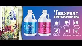 Teexpert Crystal Clear Epoxy Resin Kit