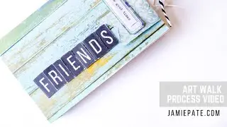 Art Walk Mini Album ~ Process Video