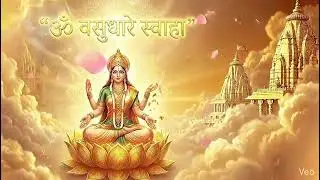 Om Vasudhare Swaha 108 Times || ॐ वसुधरे स्वाहा || POWERFUL MONEY MANTRA FOR ABUNDANCE