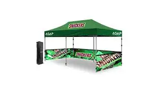 Canopy Tent Custom Logo：10x20ft pop up canopy tent
