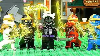 LEGO NINJAGO - АТАКА ЛОРДА ГАРМАДОНА ЗОЛОТЫМ ОРУЖИЕМ + СБОРНИК НИНДЗЯГО