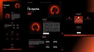 Complete Responsive Portfolio Website Using HTML CSS & JavaScript