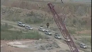 AP CM YS Jagan Convoy visuals at Polavaram Project