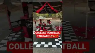 COLLEGE FOOTBALL TAILGATING IS LIT!! UGA VS TENN!🏈🏈🏆🏆 #tailgate #collegefootball #ugafootball
