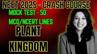 REGNO DELLE PIANTE CLASSE 11 ONE SHOT | TEST DI SIMULAZIONE | | Dott.ssa Vani Sood