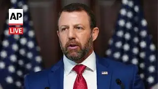 LIVE: Markwayne Mullin holds a press conference on election security