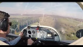 Takeoff and landing in Giengen a.d Brenz EDNG