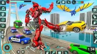 🛺Robot Transform 🚜Justice Simulator 🚑game 2023 🏍️Android Gameplay🚗#viralshort #viralvideo #@akgadi 🚲