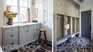 A Designer Laundry Room For A Busy Young Family