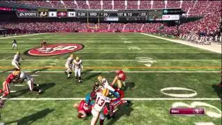 Madden 12-Online ranked gameplay w/commentary[HD]MrgoldenSports Vs Adicards