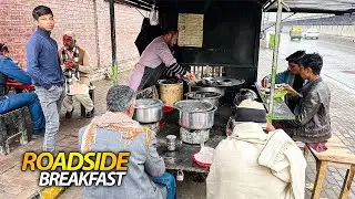 Jameel Nashta Point Has THE BEST STREET FOOD Breakfast in Lahore